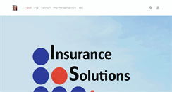 Desktop Screenshot of insurancesolutions4you.net